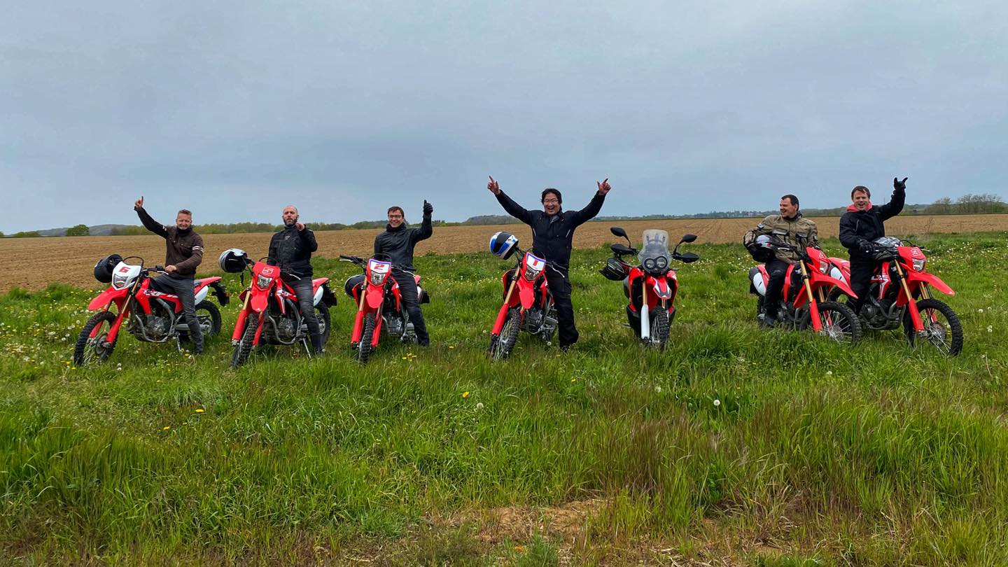 Endurofun.be Enduro wandeling Honda CRF 5