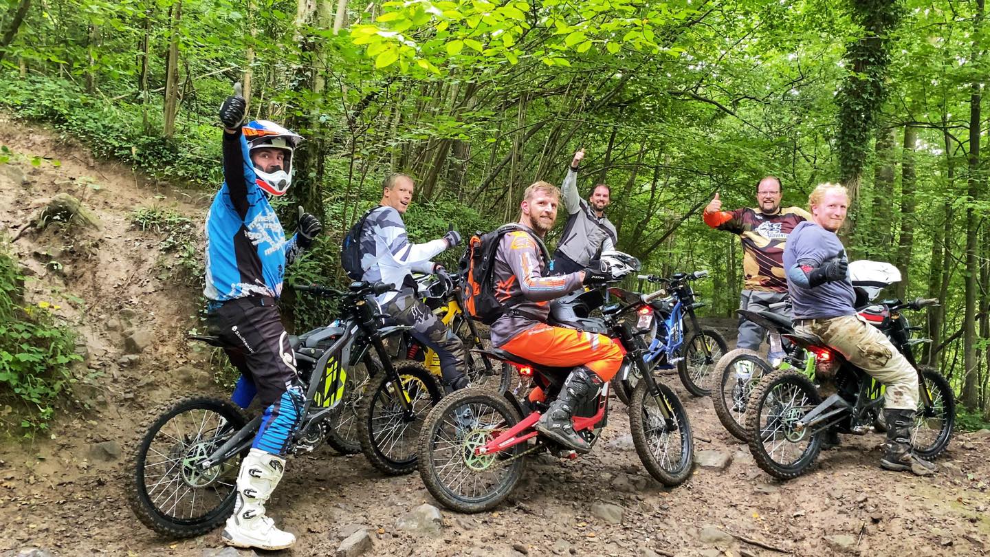 Endurofun-e-enduro bilstain vrienden uitstap 10