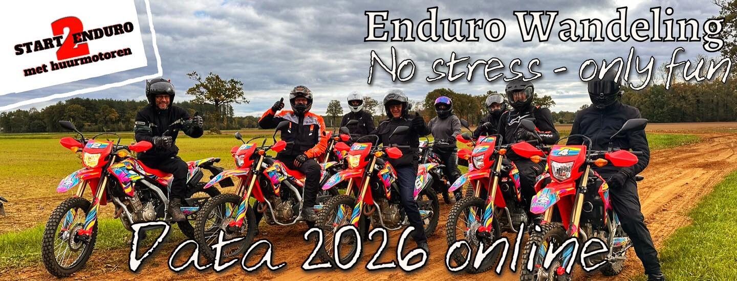 Endurofun start2enduro enduro wandeling 2026